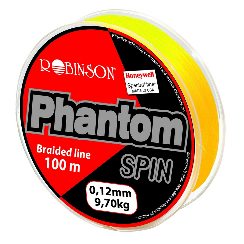 Plecionka Robinson Phantom Spin - yellow